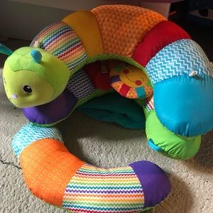Baby caterpillar pillow